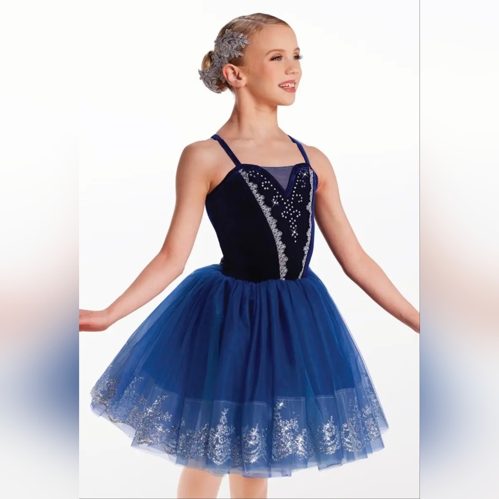 Weissman 16659 Candle On The Water MC  Blue And Silver Ballet Costume